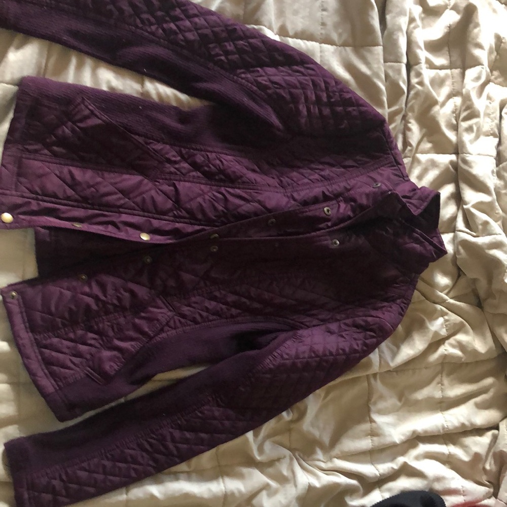 Purple Puffer Jacket